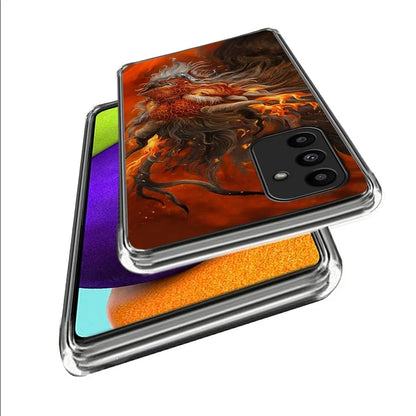 For Samsung Galaxy A15 4G / 5G Case Shock-Absorbent TPU Pattern Printed Phone Cover