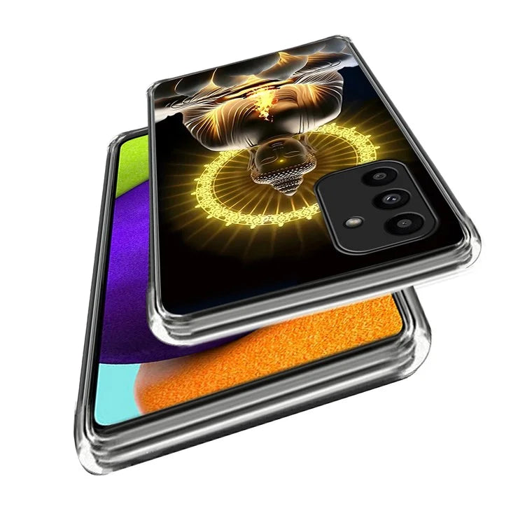 For Samsung Galaxy A15 4G / 5G Case Shock-Absorbent TPU Pattern Printed Phone Cover