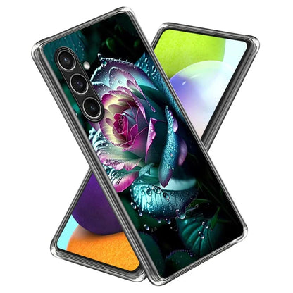 For Samsung Galaxy S24 FE Case Shock-Absorbent TPU Pattern Printed Phone Cover