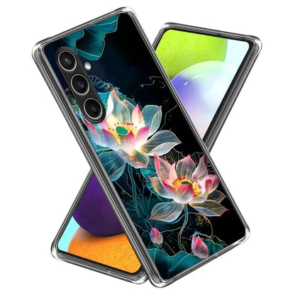 For Samsung Galaxy S24 FE Case Shock-Absorbent TPU Pattern Printed Phone Cover