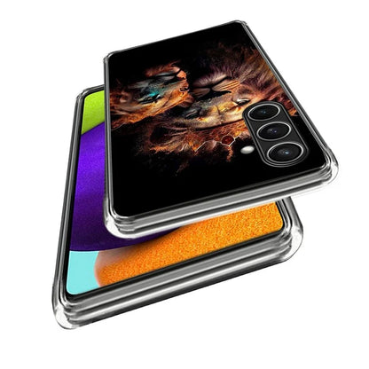 For Samsung Galaxy S24 FE Case Shock-Absorbent TPU Pattern Printed Phone Cover