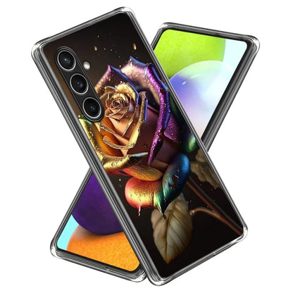 For Samsung Galaxy S24 FE Case Shock-Absorbent TPU Pattern Printed Phone Cover
