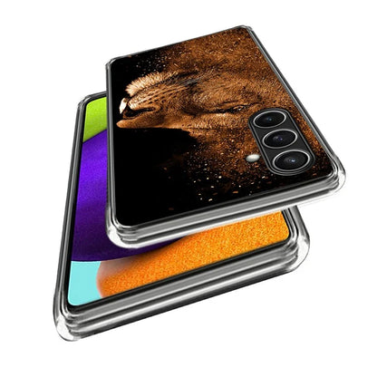 For Samsung Galaxy S24 FE Case Shock-Absorbent TPU Pattern Printed Phone Cover