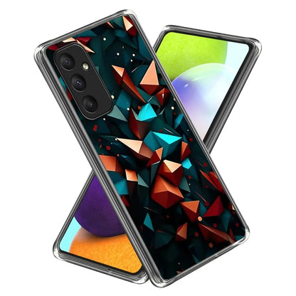 For Samsung Galaxy A55 5G Case Shock-Absorbent TPU Pattern Printed Phone Cover