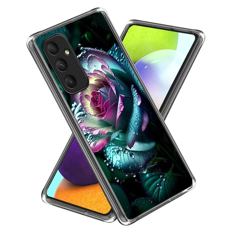 For Samsung Galaxy A55 5G Case Shock-Absorbent TPU Pattern Printed Phone Cover
