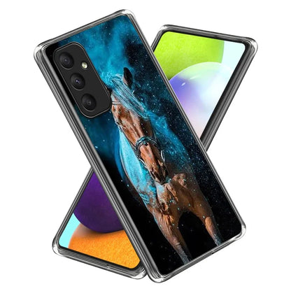 For Samsung Galaxy A55 5G Case Shock-Absorbent TPU Pattern Printed Phone Cover