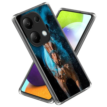 For Xiaomi Redmi Note 13 Pro 4G  /  Xiaomi Poco M6 Pro 4G Case Shock-Absorbent TPU Pattern Printed Phone Cover