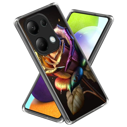 For Xiaomi Redmi Note 13 Pro 4G  /  Xiaomi Poco M6 Pro 4G Case Shock-Absorbent TPU Pattern Printed Phone Cover