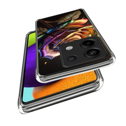 For Xiaomi Redmi Note 13 Pro 5G  /  Xiaomi Poco X6 5G Case Shock-Absorbent TPU Pattern Printed Phone Cover
