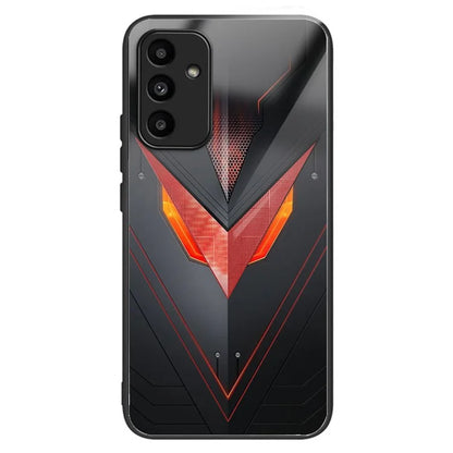 For Samsung Galaxy A15 4G / 5G Case Tempered Glass TPU Drop-Proof Phone Cover Pattern Printing