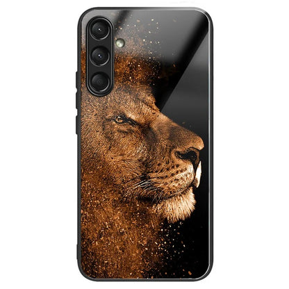 For Samsung Galaxy A16 5G Case Tempered Glass TPU Drop-Proof Phone Cover Pattern Printing