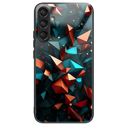 For Samsung Galaxy A16 5G Case Tempered Glass TPU Drop-Proof Phone Cover Pattern Printing