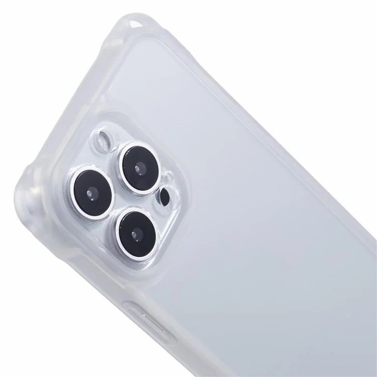 For iPhone 16 Pro Max Case Reinforced Corner Shockproof TPU Phone Cover with Wrist Strap