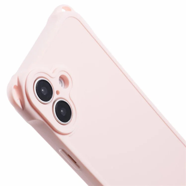 For iPhone 16 Plus Case Reinforced Corner Shockproof TPU Phone Cover with Wrist Strap