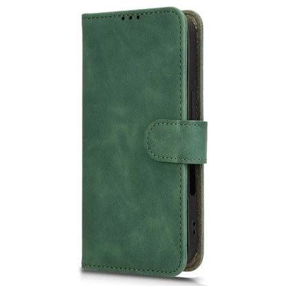 For iPhone 16 Pro Leather Case Skin-Feel Anti-Drop Wallet Flip Phone Cover