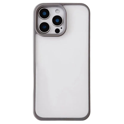 For iPhone 16 Pro Case TPU+PC Crystal Clear Back Cover with Lanyard Holes