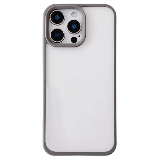 For iPhone 16 Pro Max Case TPU+PC Crystal Clear Back Cover with Lanyard Holes