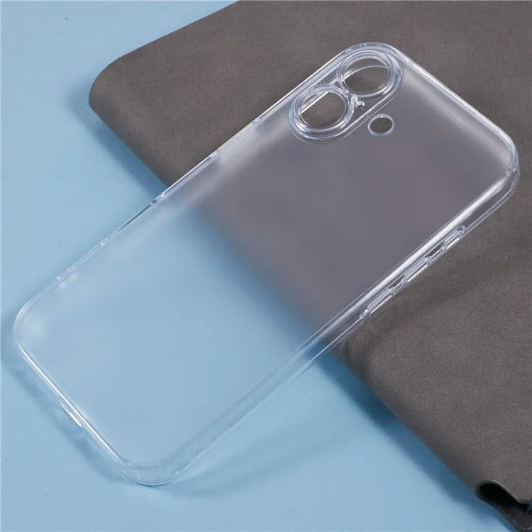 X-LEVEL For iPhone 16 Case Precise Cutout Matte Tempered Glass+TPU Phone Cover