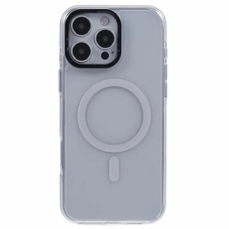 X-LEVEL For iPhone 16 Pro Max Case Compatible with MagSafe PC+TPU Clear Phone Cover