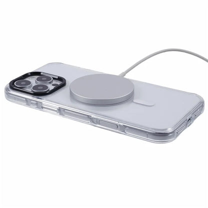 X-LEVEL For iPhone 16 Pro Max Case Compatible with MagSafe PC+TPU Clear Phone Cover