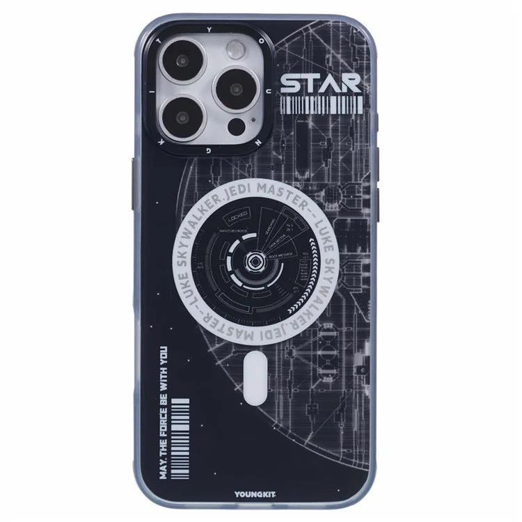 YOUNGKIT Interstellar Series for iPhone 16 Pro Case Compatible with MagSafe IMD TPU Phone Cover