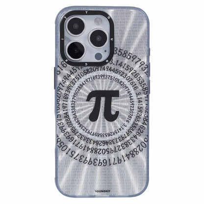 YOUNGKIT Mathematical Series for iPhone 16 Pro Case Compatible with MagSafe IMD TPU Back Cover