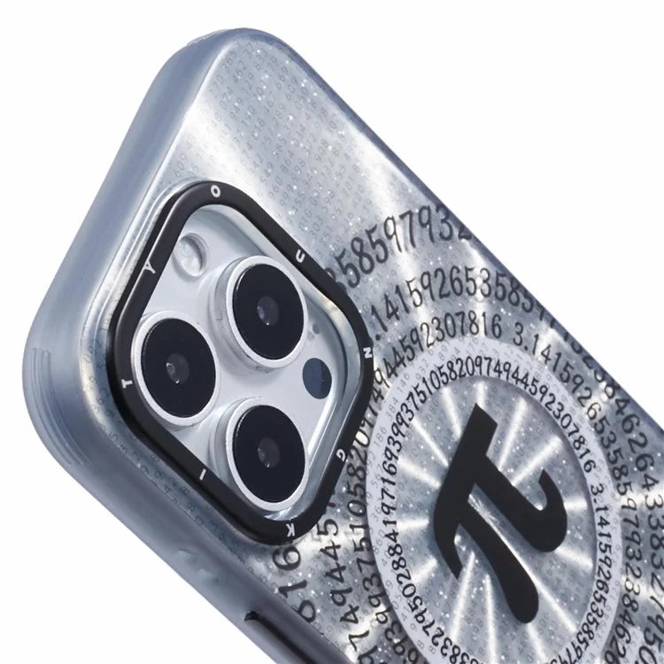 YOUNGKIT Mathematical Series for iPhone 16 Pro Case Compatible with MagSafe IMD TPU Back Cover