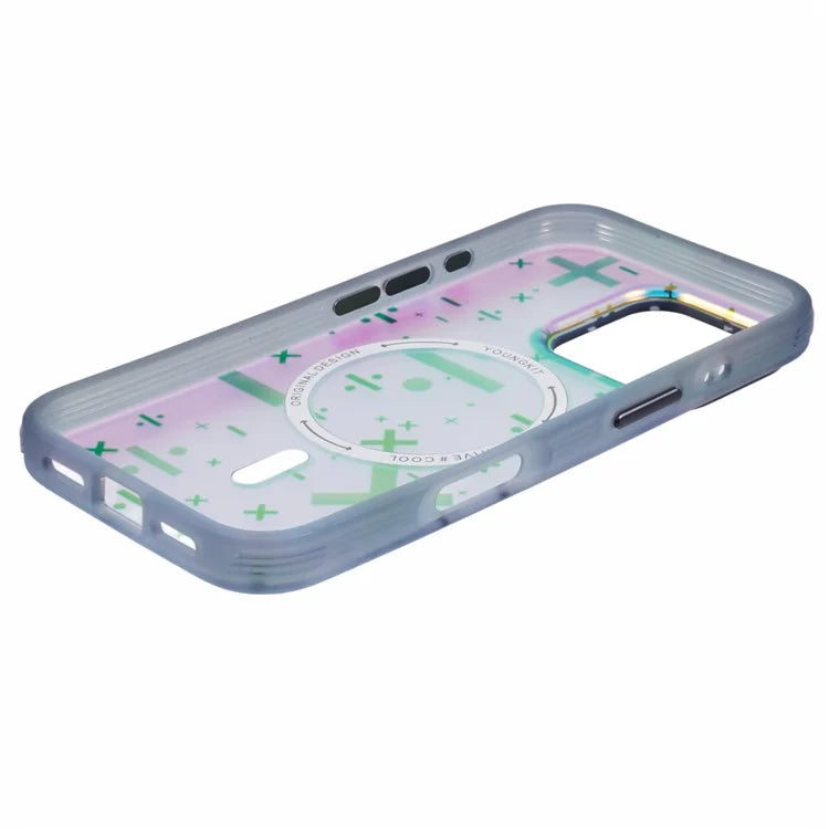 YOUNGKIT Mathematical Series for iPhone 16 Pro Case Compatible with MagSafe IMD TPU Back Cover
