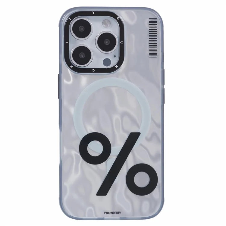 YOUNGKIT Mathematical Series for iPhone 16 Pro Case Compatible with MagSafe IMD TPU Back Cover