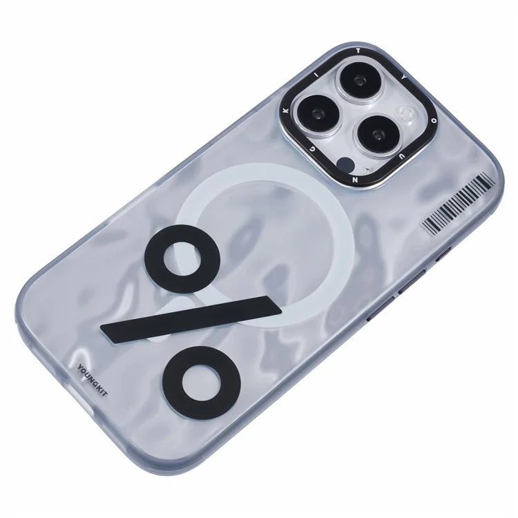 YOUNGKIT Mathematical Series for iPhone 16 Pro Case Compatible with MagSafe IMD TPU Back Cover
