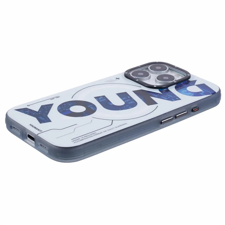 YOUNGKIT Future Series for iPhone 16 Pro Case Compatible with MagSafe IMD TPU Anti-Scratch Cover