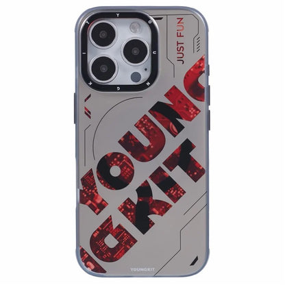YOUNGKIT Future Series for iPhone 16 Pro Case Compatible with MagSafe IMD TPU Anti-Scratch Cover