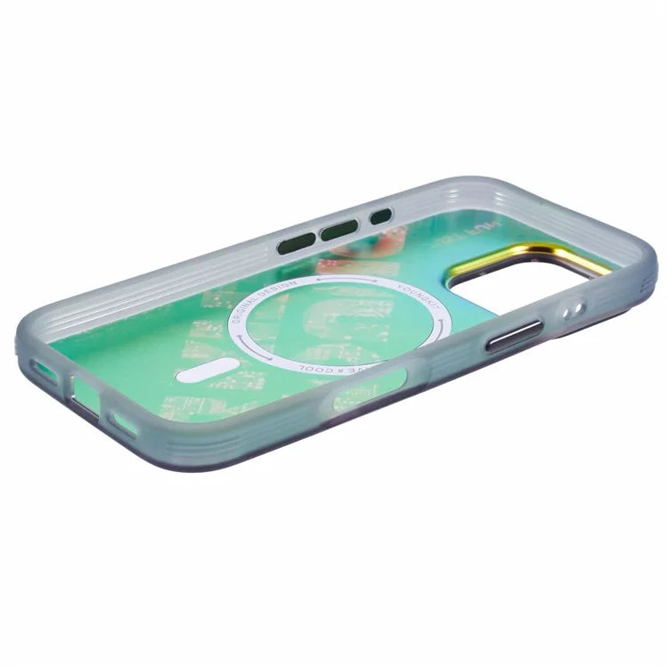 YOUNGKIT Future Series for iPhone 16 Pro Case Compatible with MagSafe IMD TPU Anti-Scratch Cover