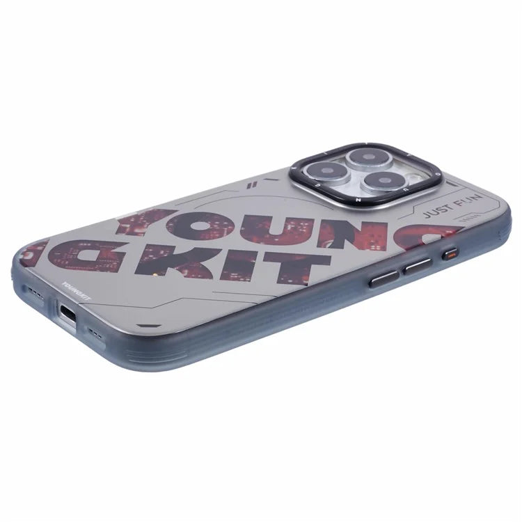 YOUNGKIT Future Series for iPhone 16 Pro Case Compatible with MagSafe IMD TPU Anti-Scratch Cover