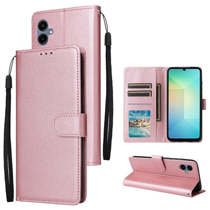 For Samsung Galaxy A06 Case Wallet Stand View PU Leather Phone Cover