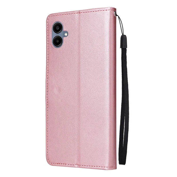 For Samsung Galaxy A06 Case Wallet Stand View PU Leather Phone Cover