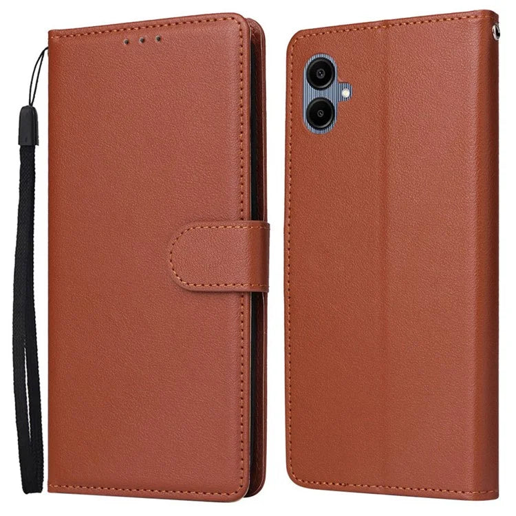 For Samsung Galaxy A06 Case Wallet Stand View PU Leather Phone Cover