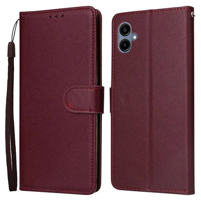 For Samsung Galaxy A06 Case Wallet Stand View PU Leather Phone Cover