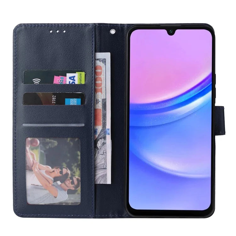 For Samsung Galaxy A16 5G Case Wallet Stand View PU Leather Phone Cover