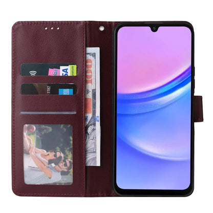 For Samsung Galaxy A16 5G Case Wallet Stand View PU Leather Phone Cover
