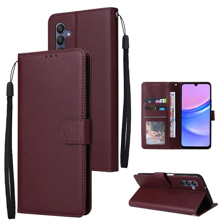 For Samsung Galaxy A16 5G Case Wallet Stand View PU Leather Phone Cover