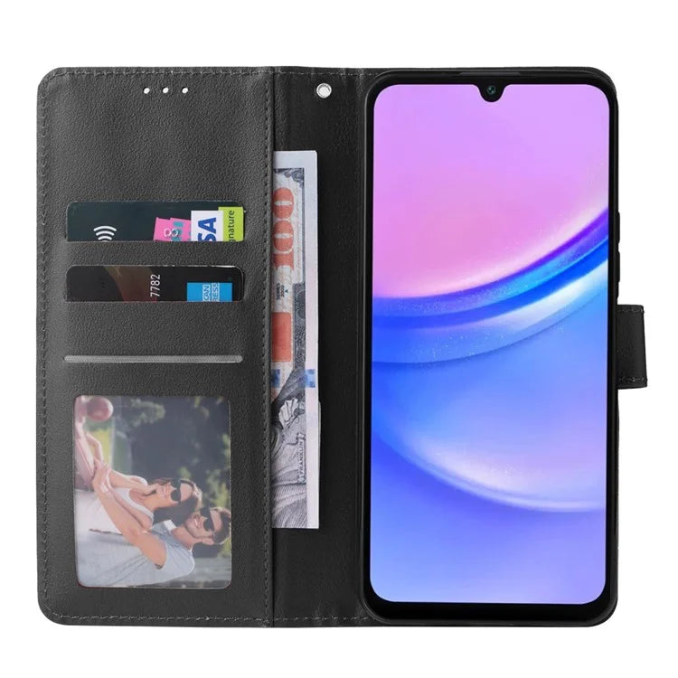 For Samsung Galaxy A16 5G Case Wallet Stand View PU Leather Phone Cover