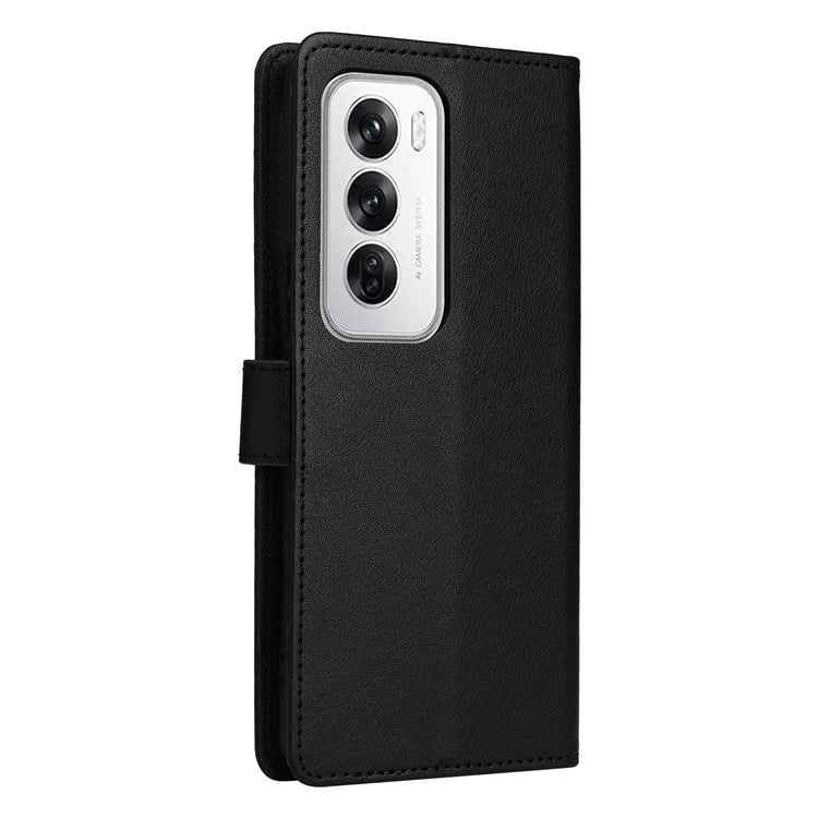 For Oppo Reno12 Pro 5G (Global) Case Wallet Stand View PU Leather Phone Cover