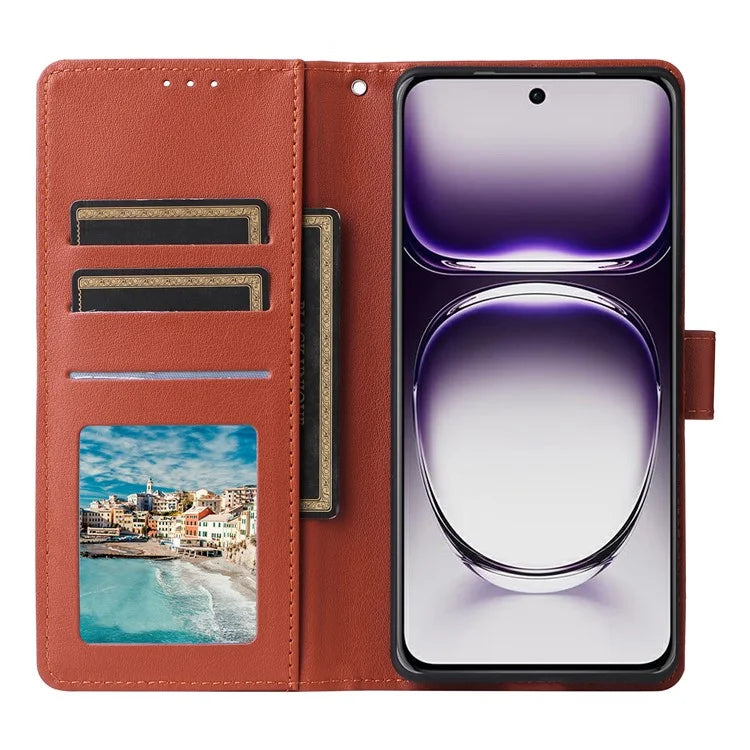 For Oppo Reno12 Pro 5G (Global) Case Wallet Stand View PU Leather Phone Cover