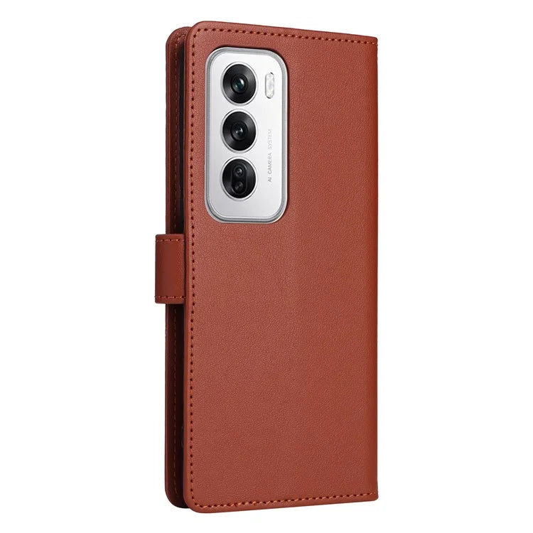 For Oppo Reno12 Pro 5G (Global) Case Wallet Stand View PU Leather Phone Cover