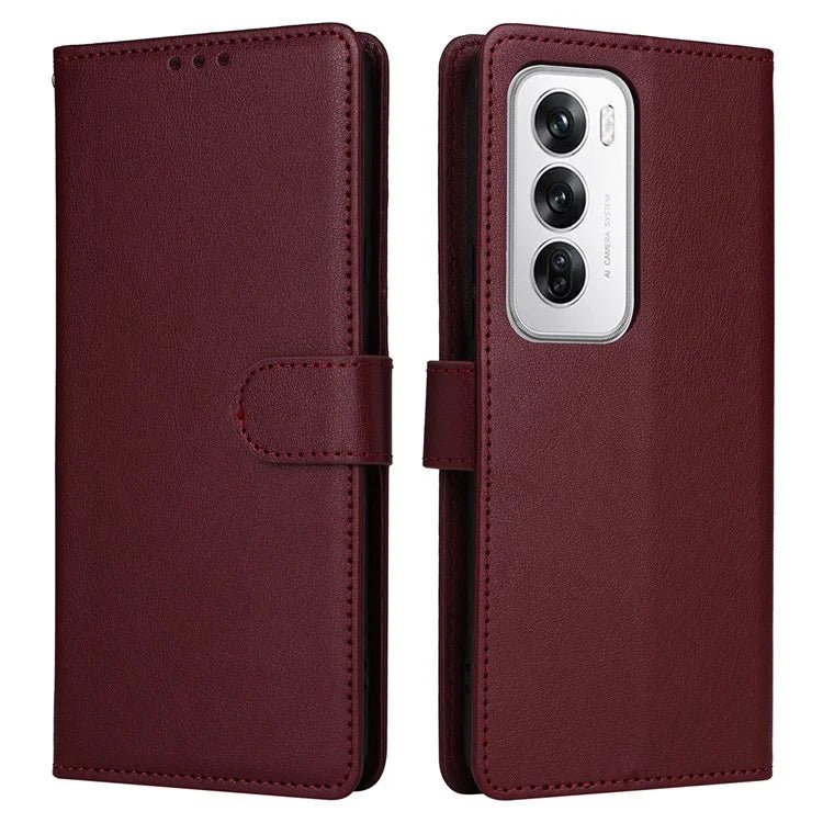 For Oppo Reno12 Pro 5G (Global) Case Wallet Stand View PU Leather Phone Cover