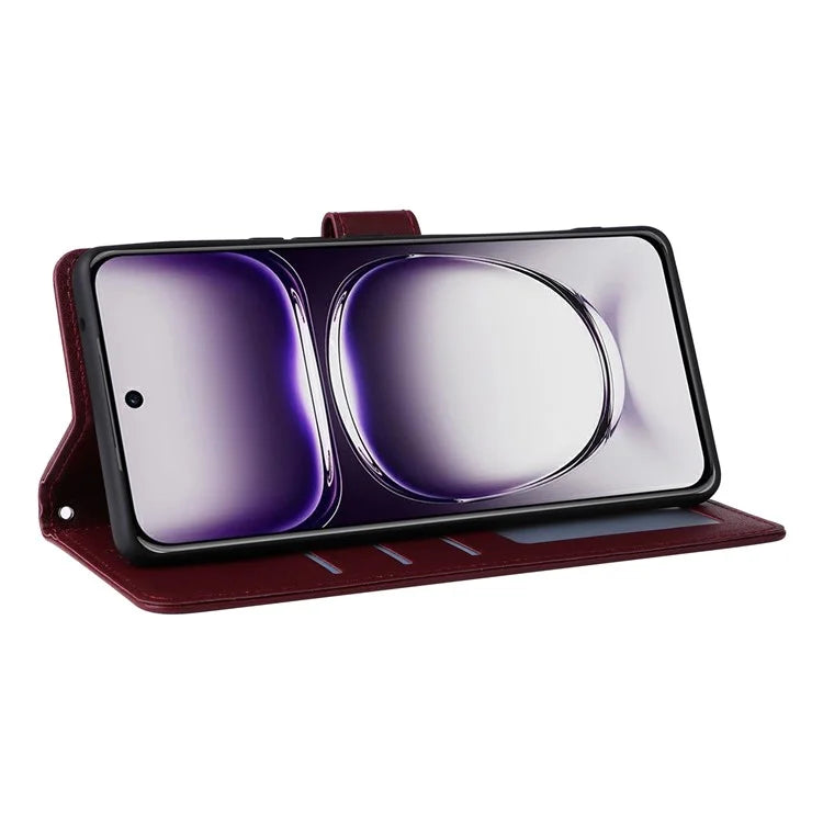 For Oppo Reno12 Pro 5G (Global) Case Wallet Stand View PU Leather Phone Cover