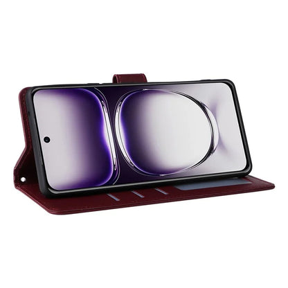 For Oppo Reno12 Pro 5G (Global) Case Wallet Stand View PU Leather Phone Cover