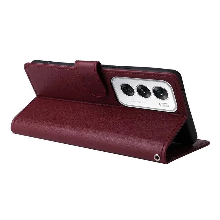 For Oppo Reno12 Pro 5G (Global) Case Wallet Stand View PU Leather Phone Cover