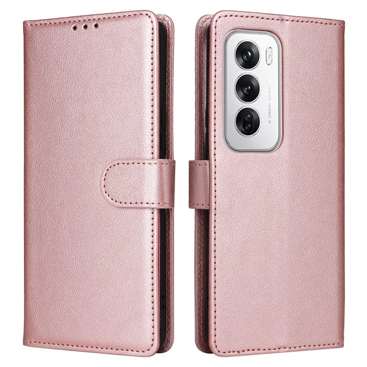 For Oppo Reno12 Pro 5G (Global) Case Wallet Stand View PU Leather Phone Cover